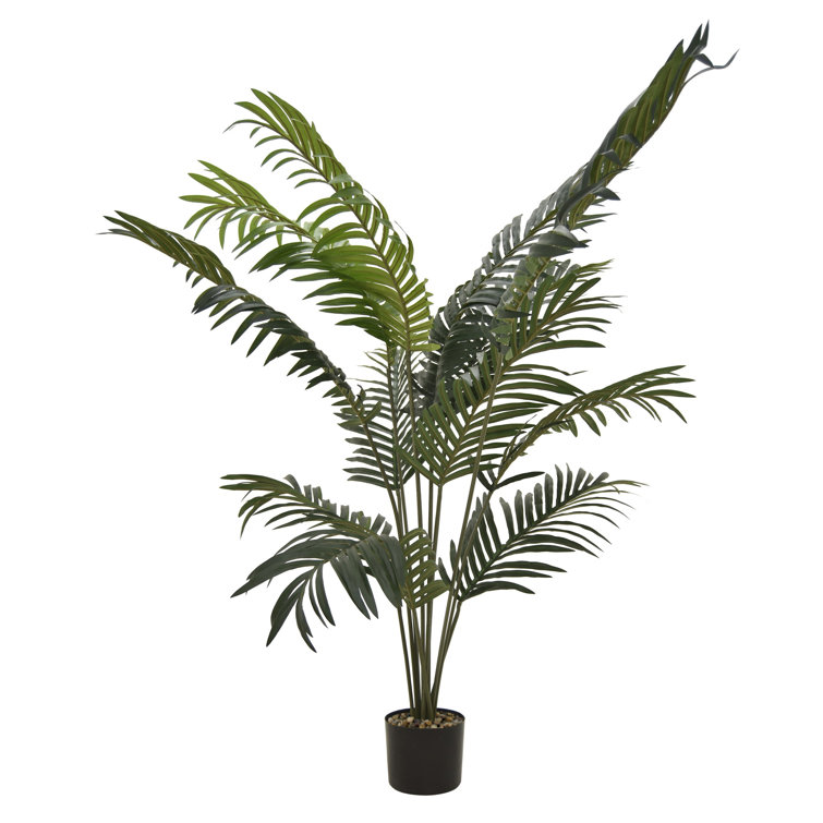 Bay Isle Home 57'' Faux Palm Tree in Pot Wayfair